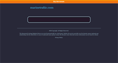 Desktop Screenshot of marinetrafiic.com